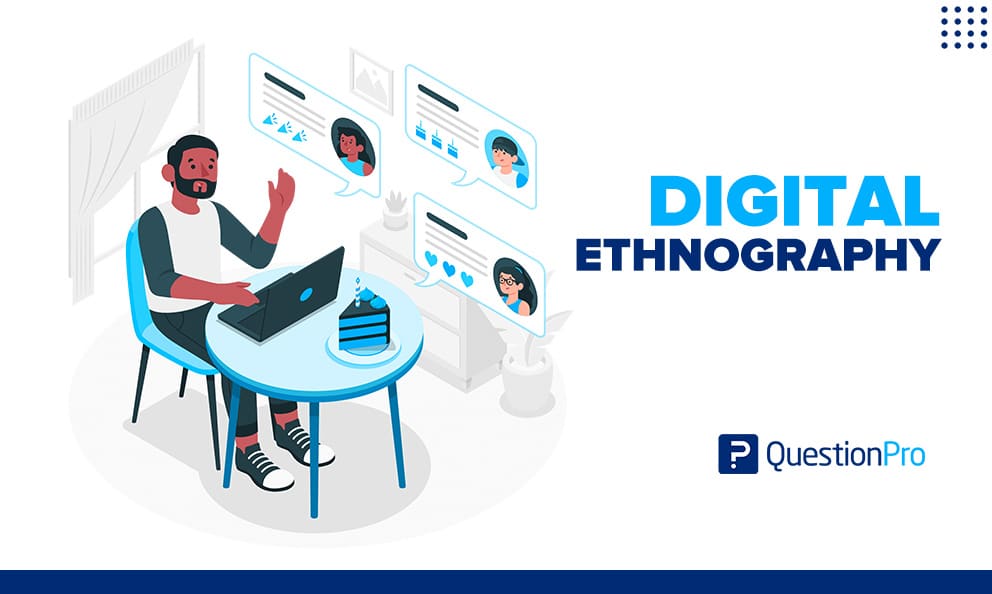 Digital ethnography is research to translate theoretical + methodological insights from social sciences to digital humanities.